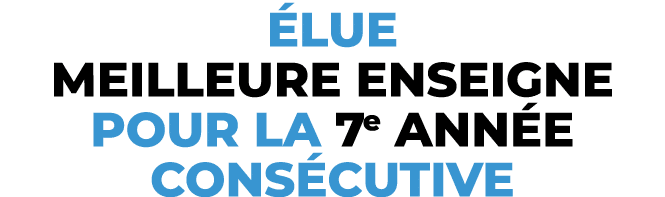  luE meilleure enseigne pour LA 7e ann e cons cutive 