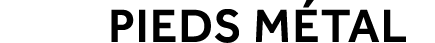 pieds m tal