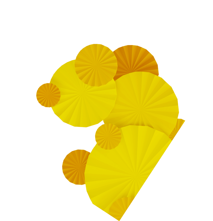 A 3D rendering of empty podiums for product display