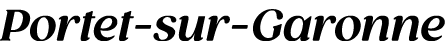 Portet sur Garonne