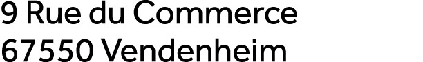 9 Rue du Commerce 67550 Vendenheim