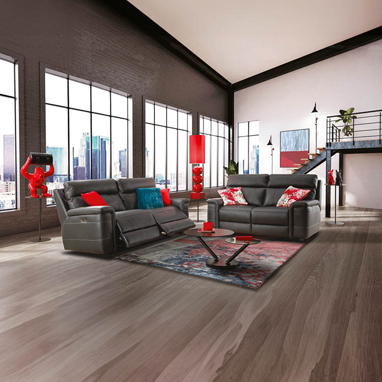 The interior ,Modern loft style living interior design. 3d rendering