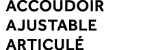 accoudoir ajustable articul 