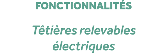 fonctionnalit s T ti res relevables lectriques