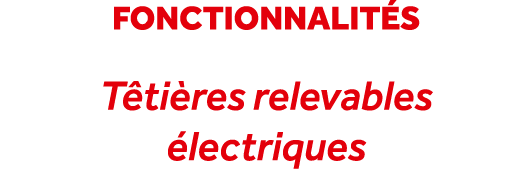 fonctionnalit s T ti res relevables lectriques
