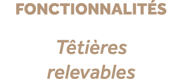 fonctionnalit s T ti res relevables