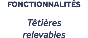 fonctionnalit s T ti res relevables