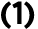 (1)