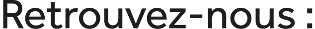 Retrouvez nous :