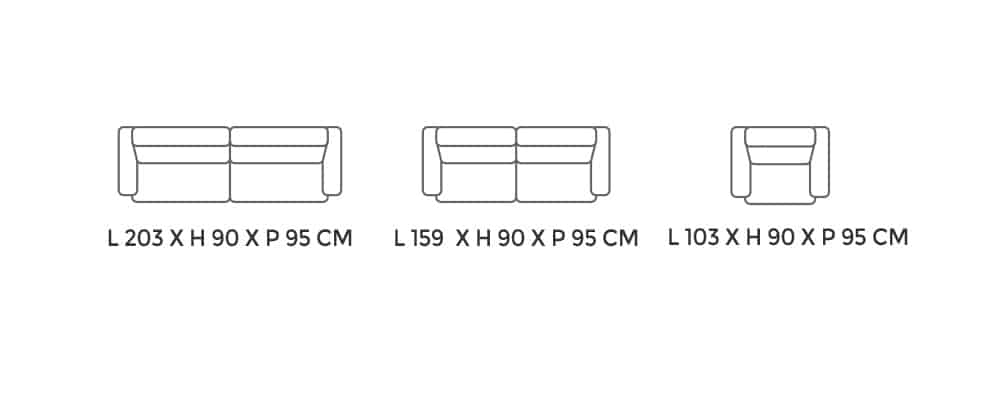 Dimensions Modèle 1171