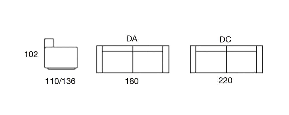 Dimensions Modèle 2794 TENOR