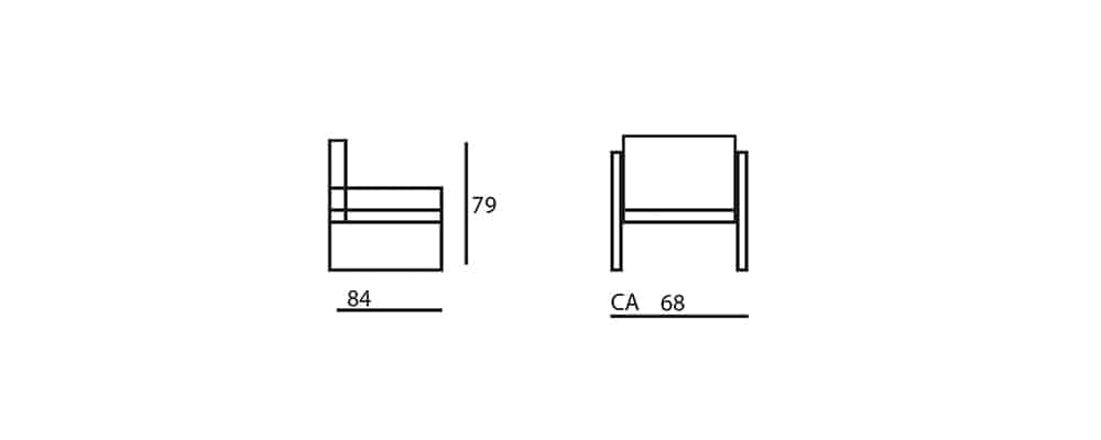 Dimensions Modèle P318 EASTWAY