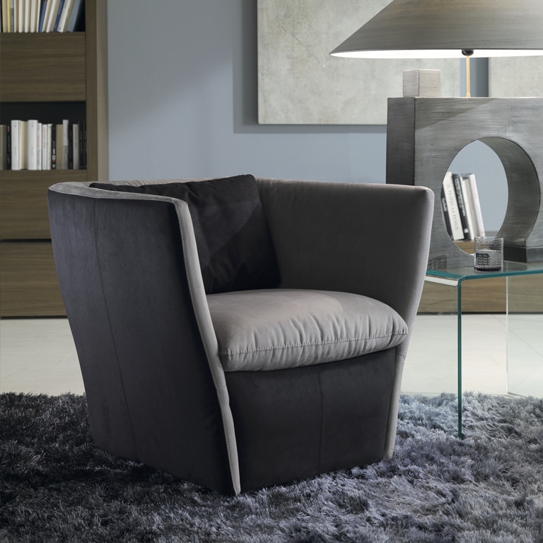 Fauteuil Cabriolet Bi color