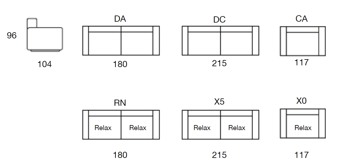 Dimensions Modèle 203E Spider