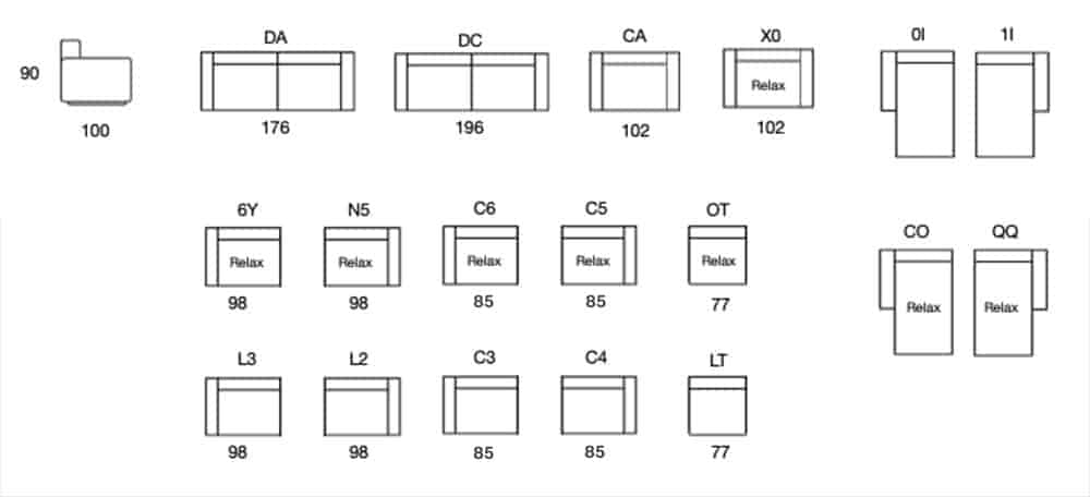 Dimensions 206E Ventador