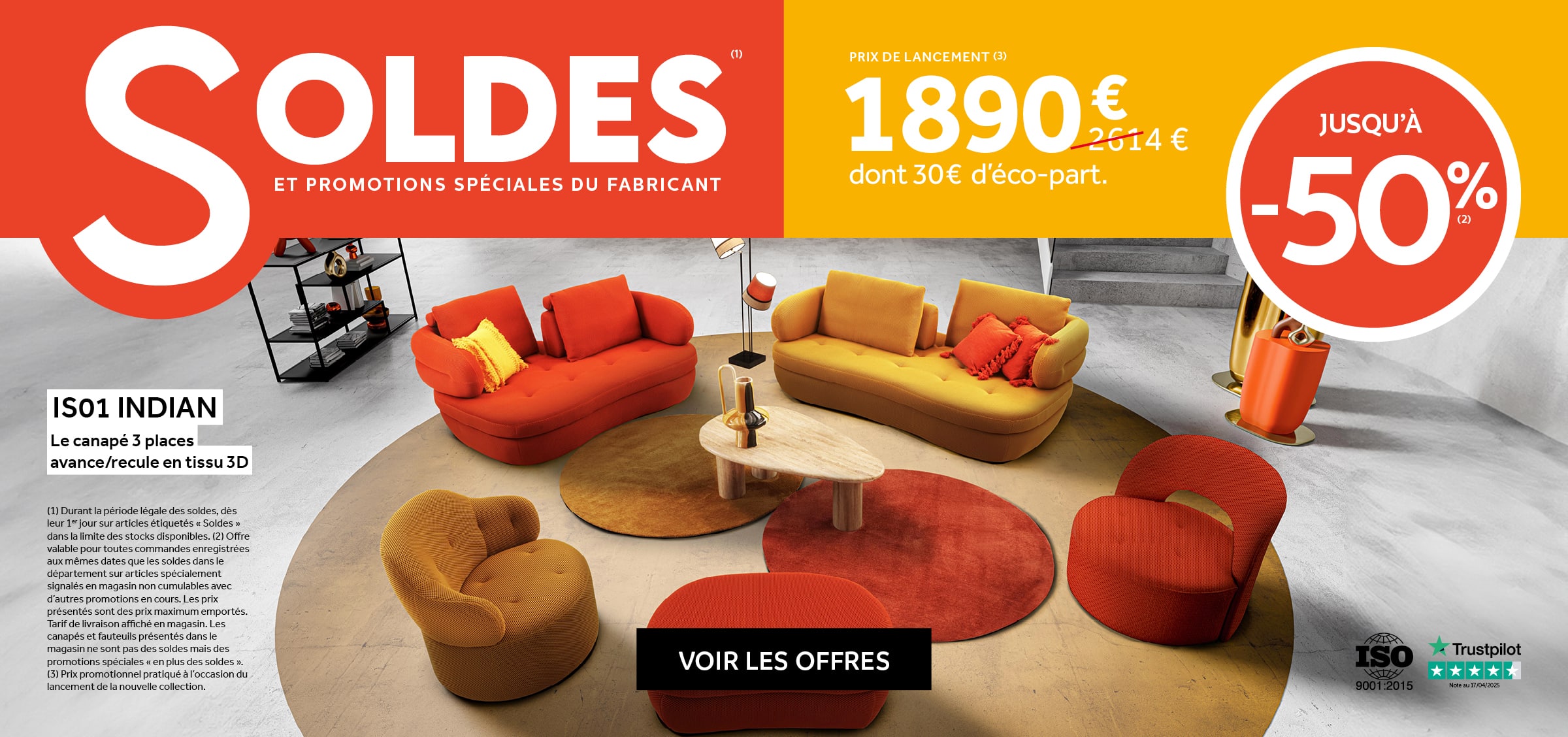 Soldes et promotions du fabricant