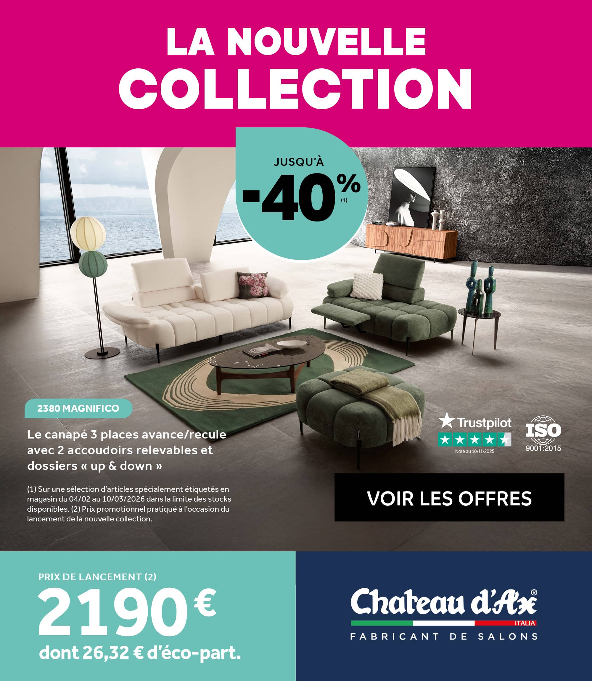 Nouvelle collection jusqu'à -40%