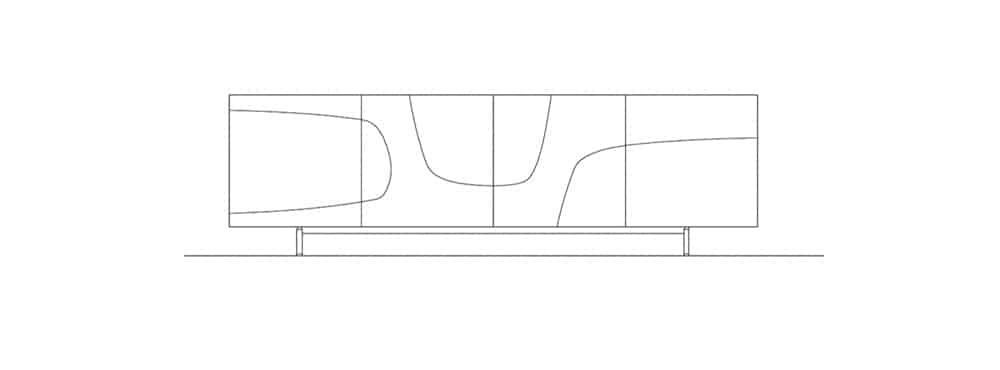 Dimensions Buffet CURR XA AC017