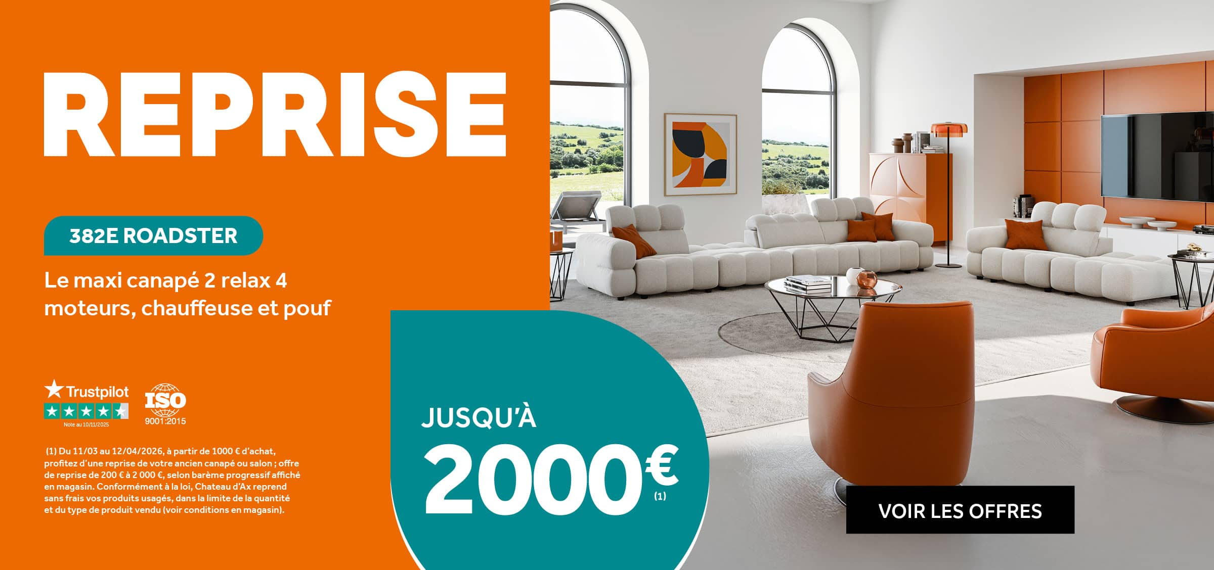 Opération Reprise jusqu'à 2000€